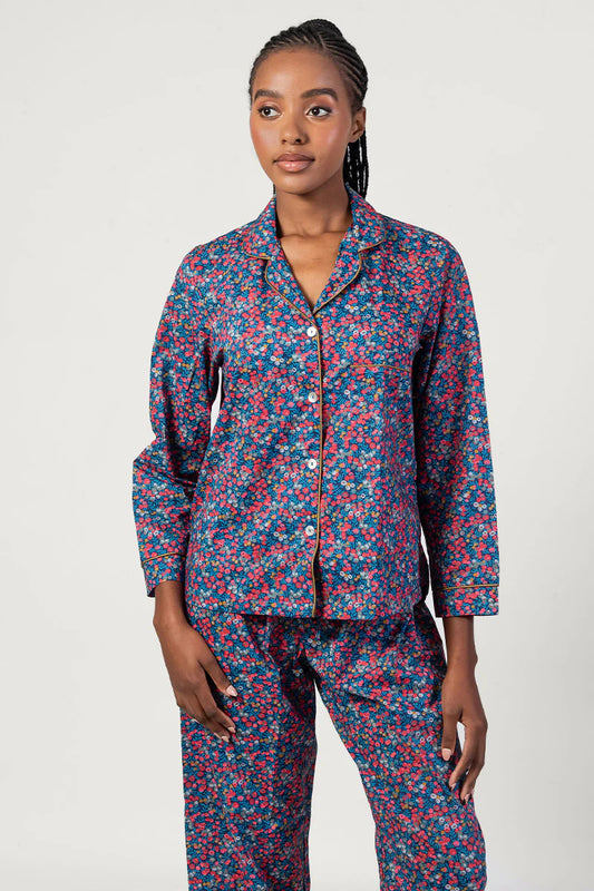 Nocturne Berry Long Pyjama Set