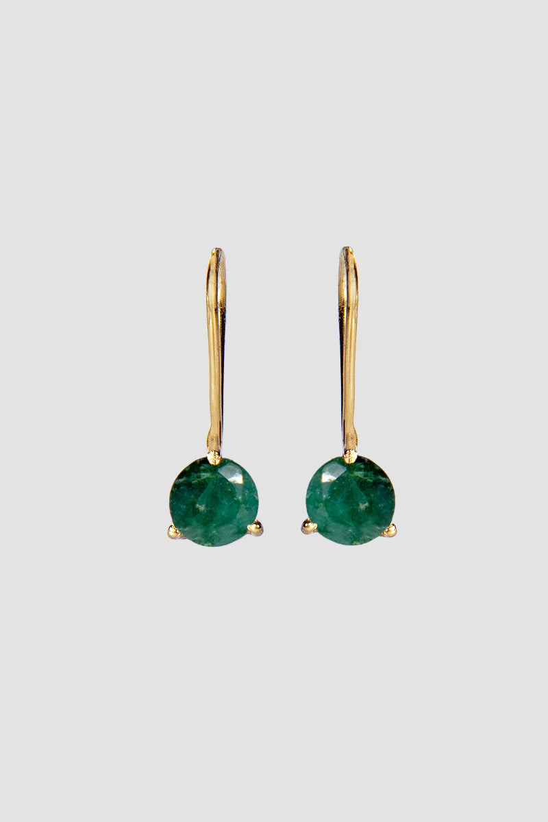 Emerald Gemstone Drops