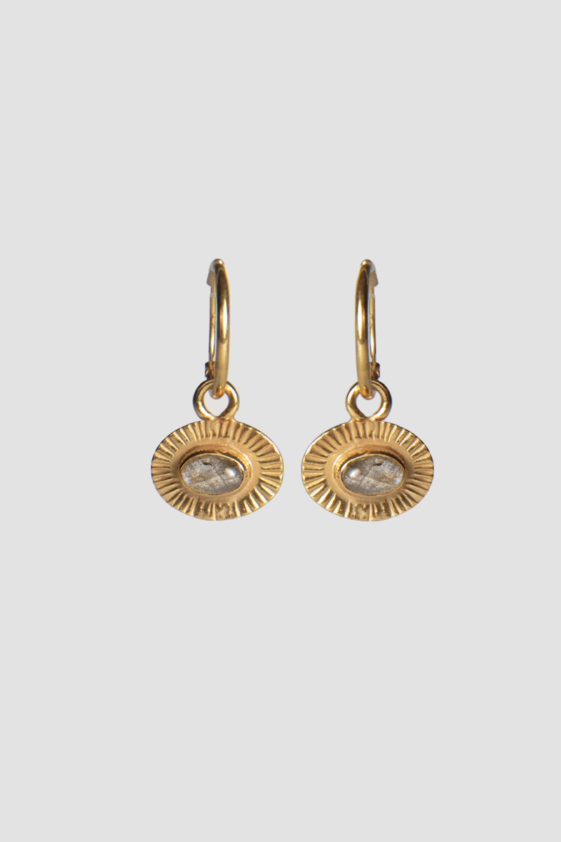 Labrodite Hoop Set